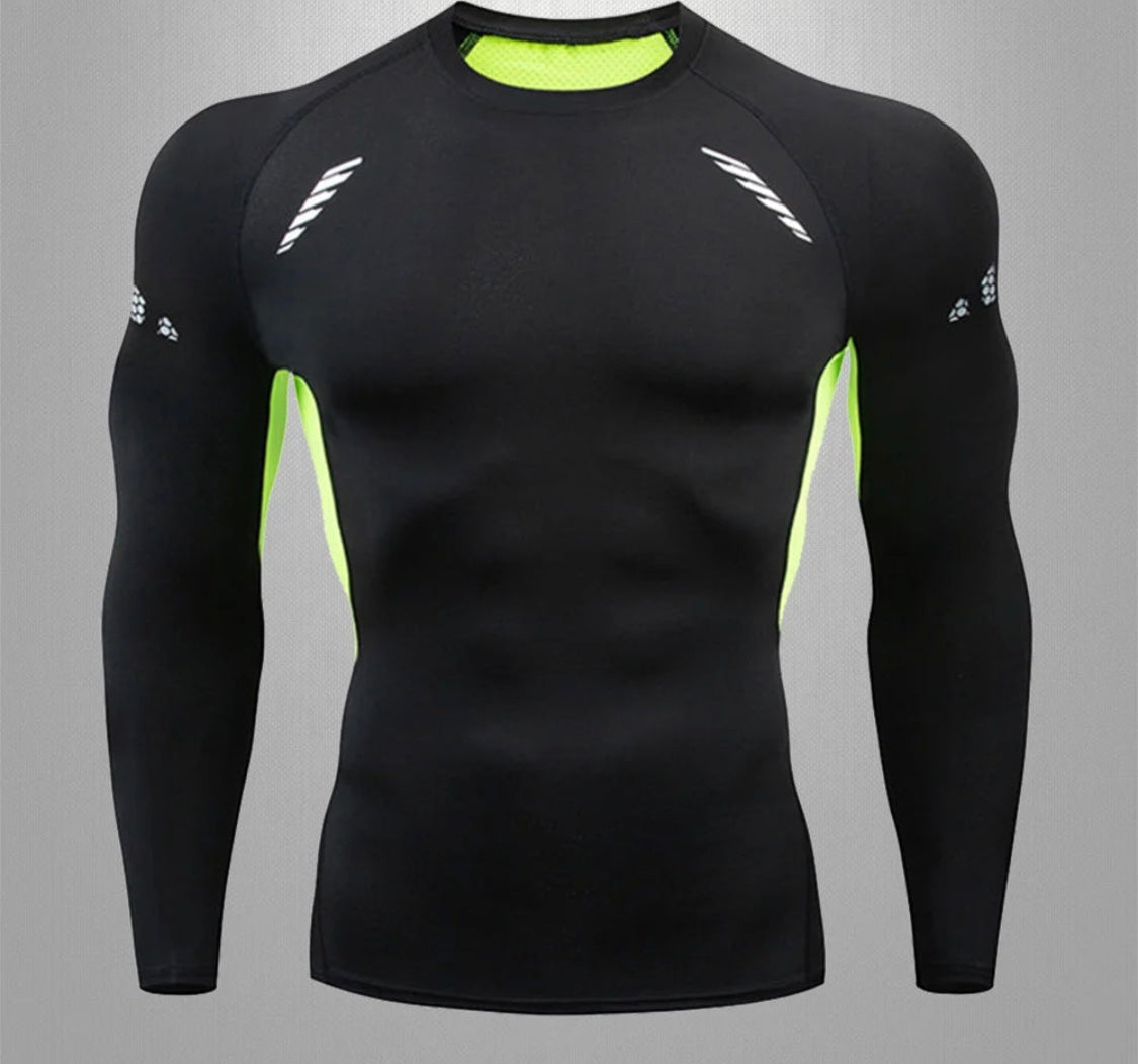 T-shirt compression tech