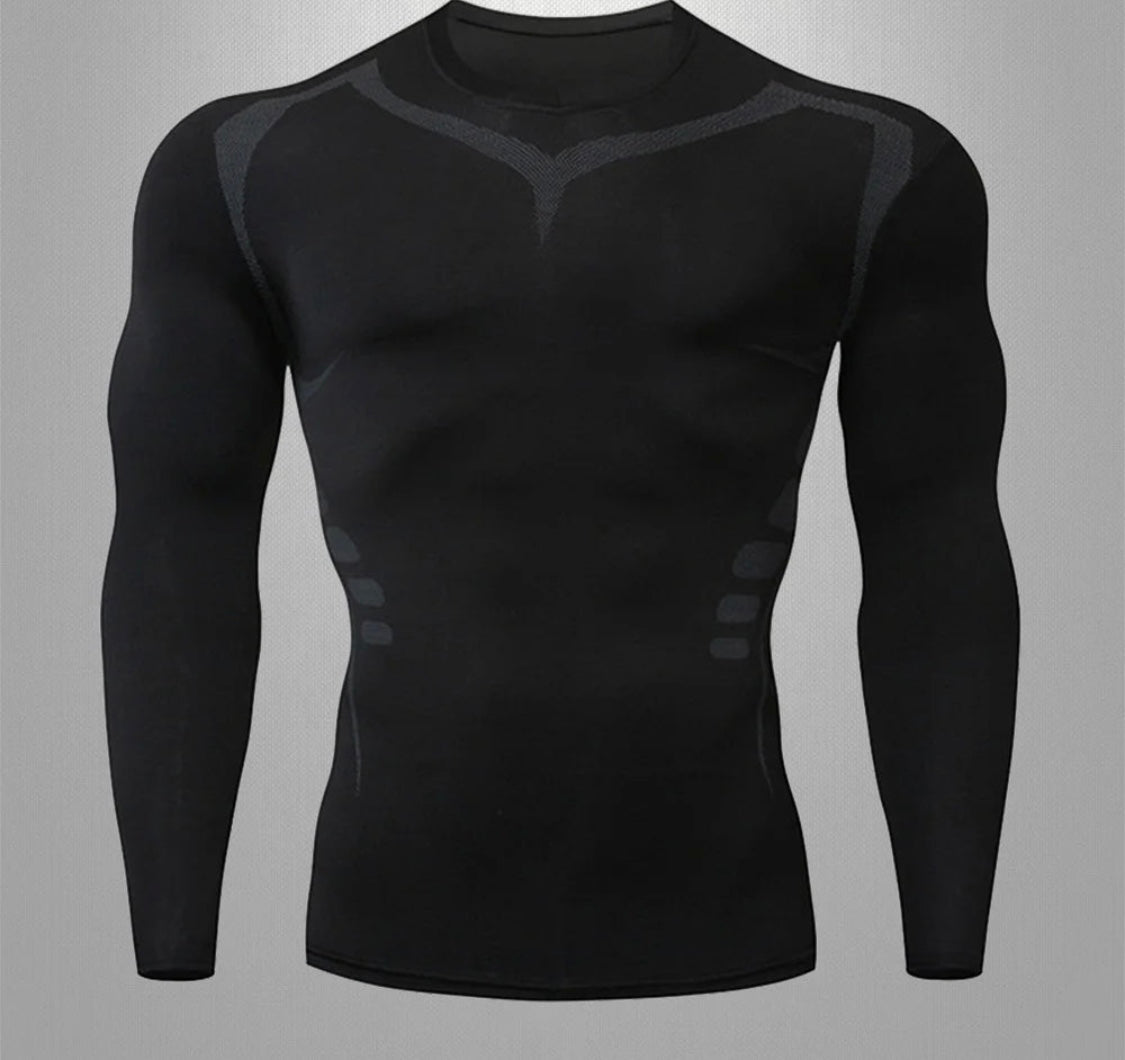 T-shirt compression tech