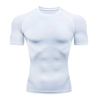 t-shirt compression manche courte